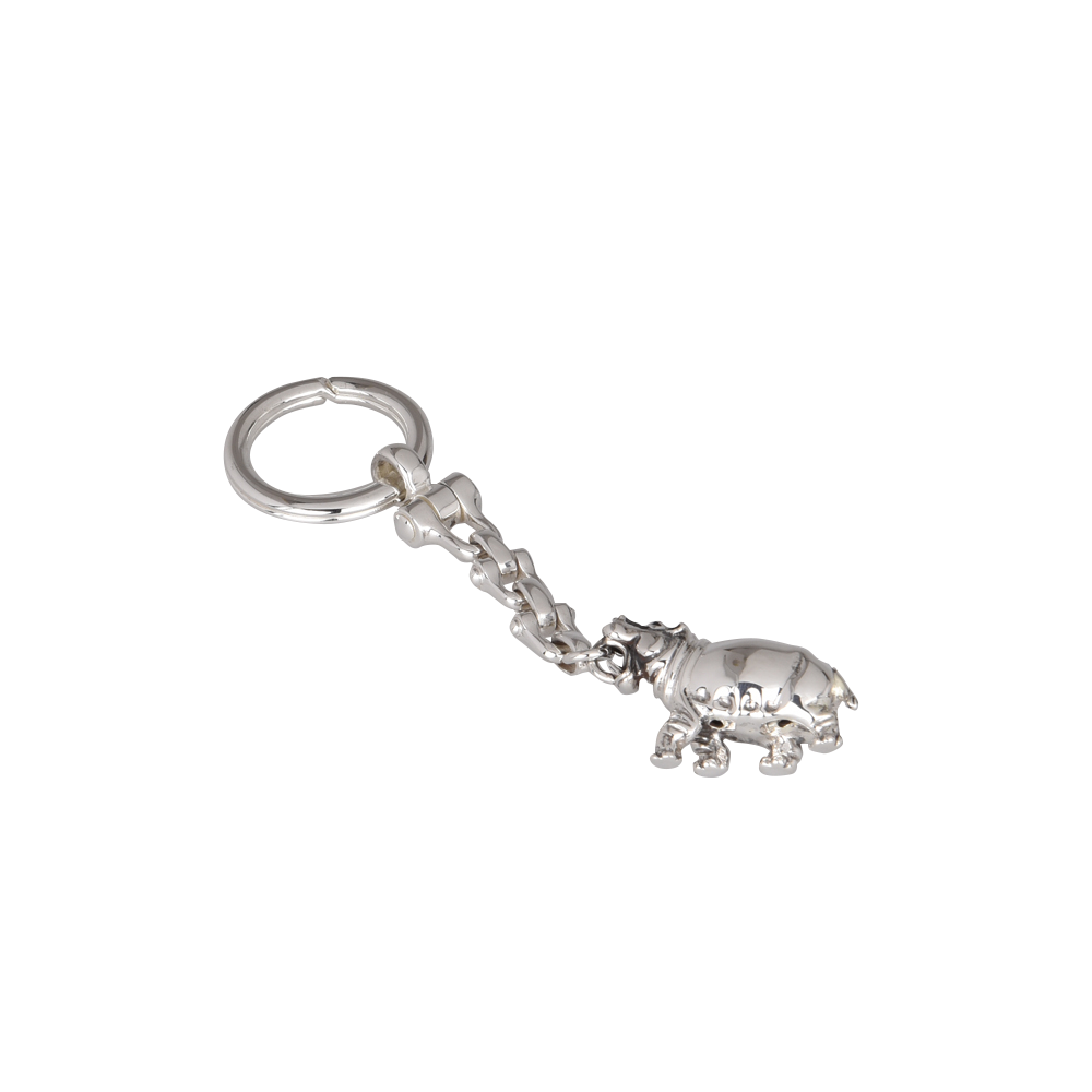 Schlüsselanhänger Nilpferd