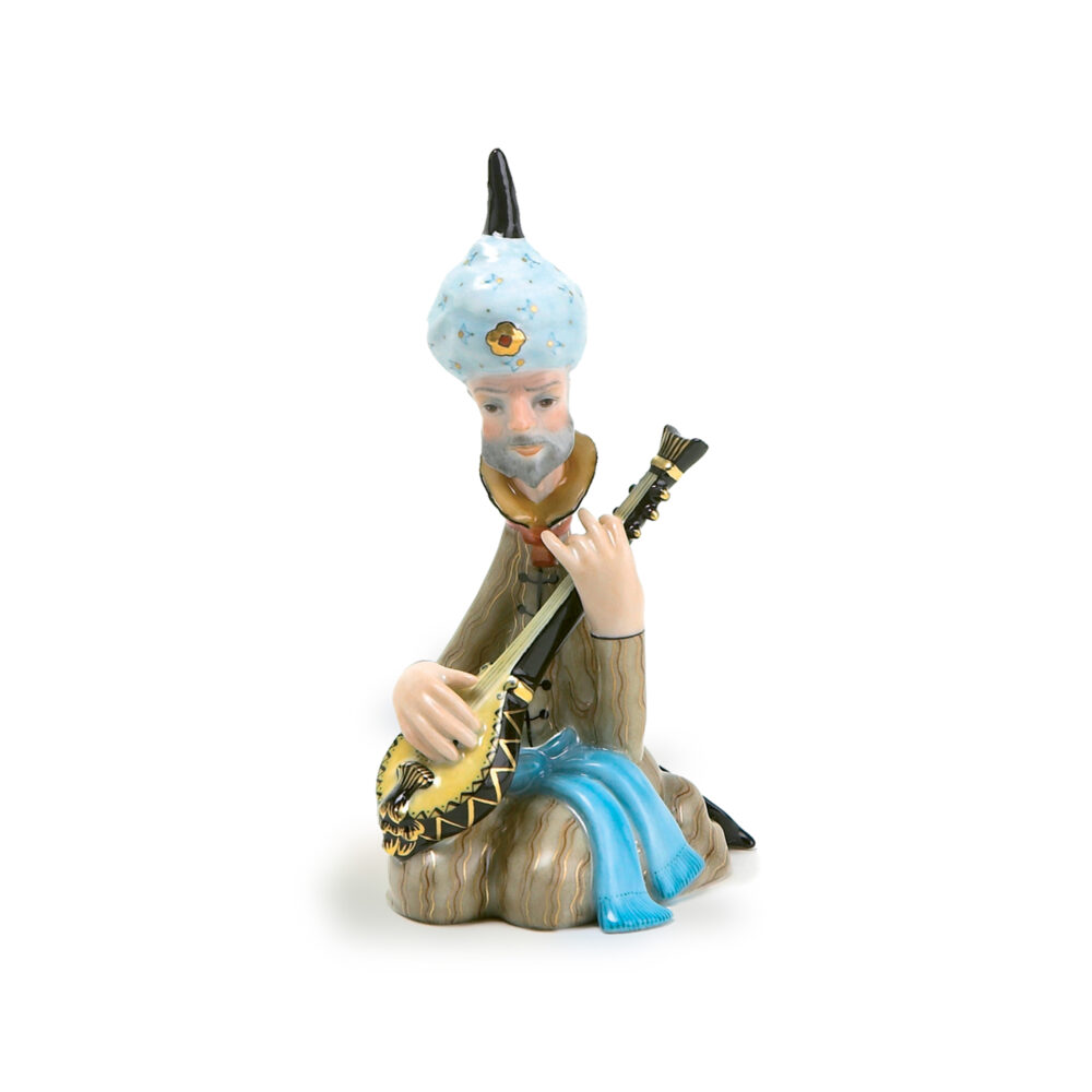 Herend_Perser Gitarre_939.0102-1