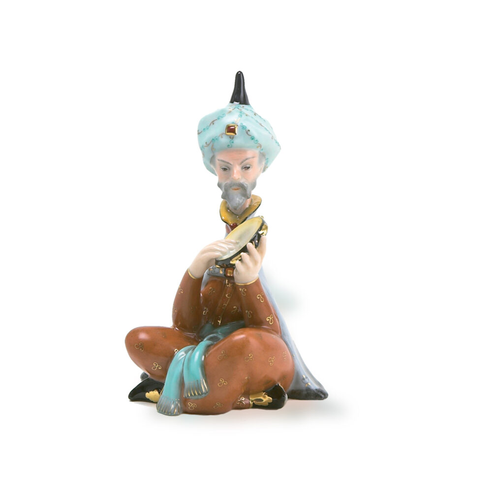 Herend_Perser mit Tamburin