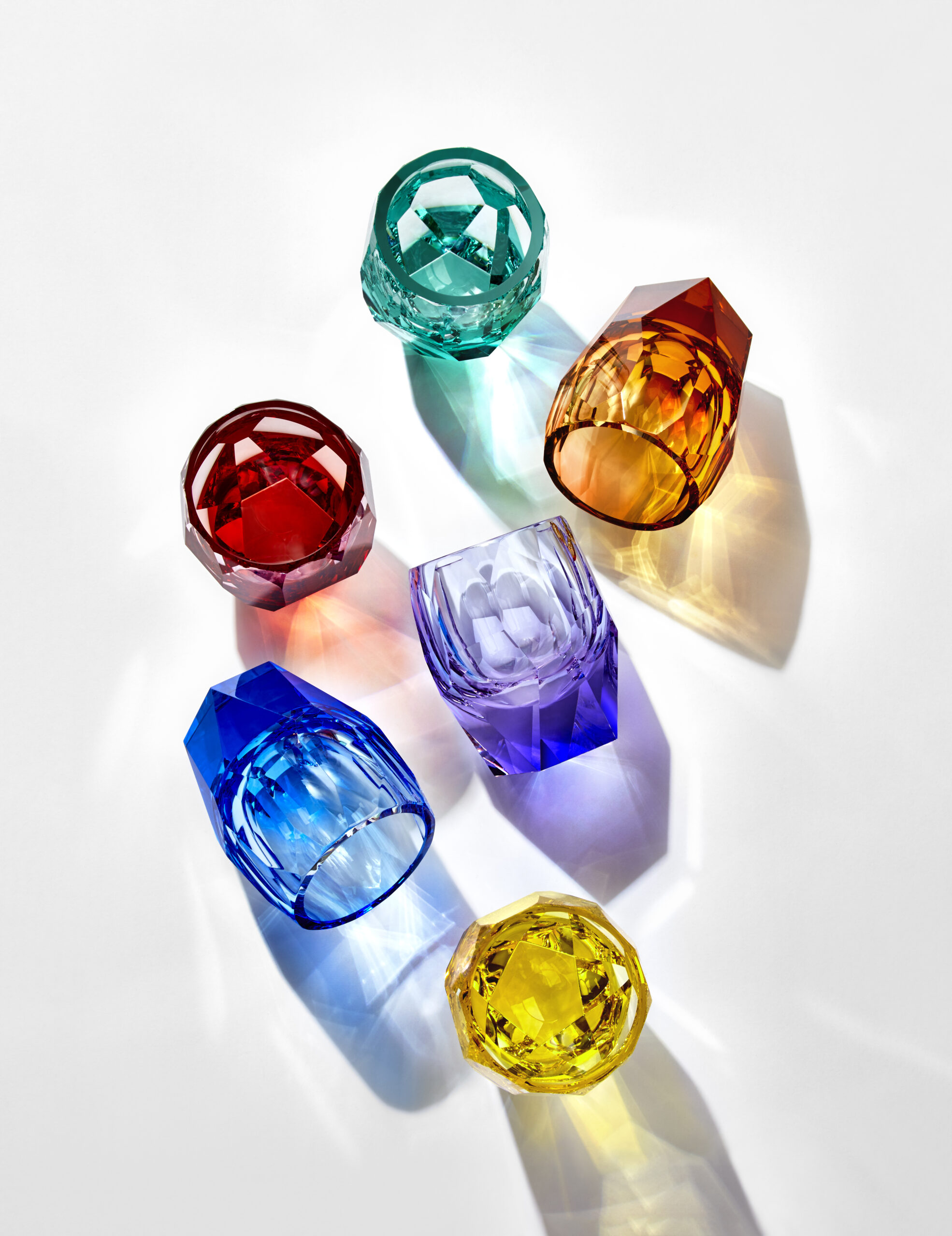 <strong>Moser Crystal</strong><br>Becher 6 Stk.<br>Cubism – Bild 7